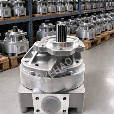 Wheel Loaders Gear Pump 705-21-42070 Komatsu Hydraulic Pump Cast Iron and Aluminum alloy Oil Transfer Pump Heavy Machinery Hydraulic Parts OEM ODM  Supply