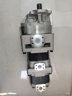 Voor wielladers versnellingspomp 705-58-46001 Komatsu Hydraulische pomp Gegote ijzer- en aluminiumlegeringen Oliepomp Zware machines Reparatieonderdelen Fabriek Directe verkoop