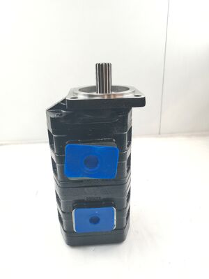 Graafmachine Hydraulische Tandwielpomp CBGJ Serie Dubbele Pomp CBGJ2100+2063 Gietijzer en Aluminiumlegering Oliepomp Hydraulische Onderdelen Eén Jaar Garantie