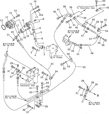 705-21-32050 van de het Toestelpomp van KOMATSU de Bulldozers D85A D85E D85P