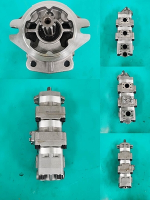 705-41-08180 PC07-de Zilveren Kleur van Graafwerktuiggear pump SBR10+10+6+2.5