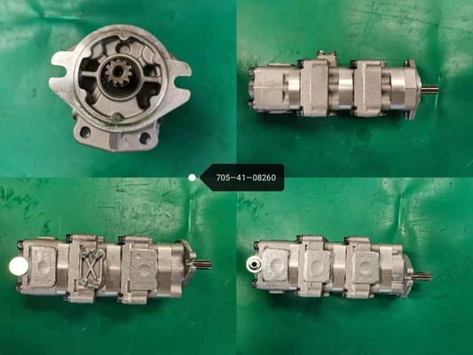 705-41-08260 (11+11+7+2.5) Graafwerktuig Gear Pump PC38UU PC38UUM 8,86 kg