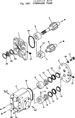 704-11-38100 de Hydraulische Pomp D53A D53P D53S D58E D58P van KAL080 KOMATSU