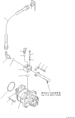 705-52-31070 het Toestelpomp sar80-8 H PC750 PC750SE PC800 PC800SE van KOMATSU