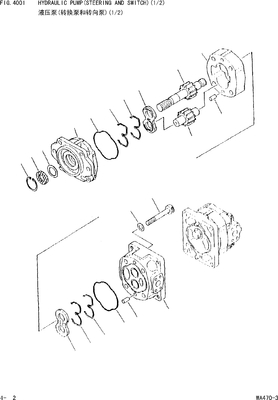 705-52-30280 het Toestelpomp SAR71+50 WA450 WA450L WA470 WF450 WF450T van KOMATSU